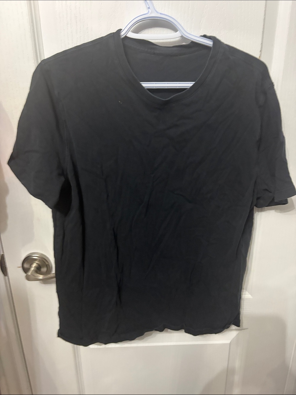 Men's Black Crew Neck T-Shirt